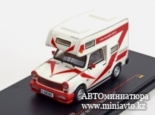 Автоминиатюра модели - Trabant 601 Caravan 1980 white/red Ist models