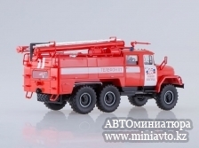 Автоминиатюра модели - Пожарный АЦ-40(на шасси ЗиЛ 131)-137А Автоистория 