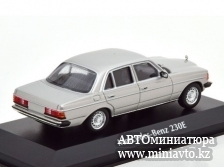 Автоминиатюра модели - Mercedes 230E W123 Saloon 1982 silver Maxichamps