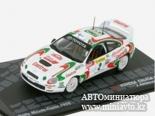 Автоминиатюра модели - Toyota Celica Gt-Four #2 Rally Monte Carlo 1995 Kankkunen, Grist  Altaya