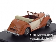 Автоминиатюра модели - Jaguar Mark IV 1948 brown/creme Dongguan