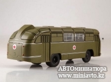 Автоминиатюра модели - ЛАЗ-695Б Санитарный Наши Автобусы. Спецвыпуск MODIMIO