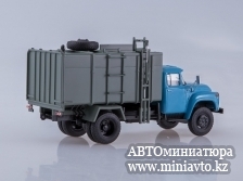 Автоминиатюра модели - Мусоровоз с боковой загрузкой КО-413 (на шасси ЗИЛ-130) Автоистория