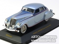 Автоминиатюра модели - Pierce-Arrow Silver Arrow 1933 lightblue-metallic/darkblue Ixo 