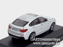 Автоминиатюра модели - BMW X4 F26 2015 silver Herpa