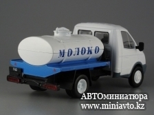 Автоминиатюра модели - ГАЗ-3302"Газель" Молоко Автомобиль на службе 