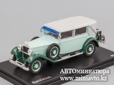 Автоминиатюра модели - Škoda 860 1932 Zelená Světlá Abrex 