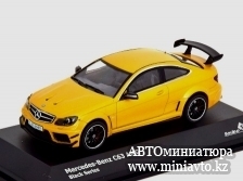 Автоминиатюра модели - Mercedes AMG C63 Coupe Black Series 2012 yellowmetallic 1:43 Solido