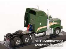 Автоминиатюра модели - Peterbilt 377 A/E towing vehicle 1998 greenmetallic 1:43 Ixo 
