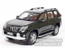 Автоминиатюра модели - Toyota Land Cruiser PRADO 2014 DARK GREEN 1:18 China Promo Models