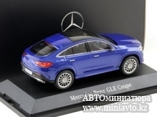 Автоминиатюра модели - Mercedes GLE-Class C167 Coupe 2019 bluemetallic 1:43 I-Scale