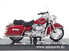 Автоминиатюра модели - Harley-Davidson FLHR Road King 1999 red 1:18 Maisto