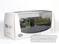 Автоминиатюра модели - ЗиЛ-131 бортовой хаки 1:43 SSM