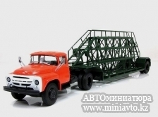 Автоминиатюра модели - ЗиЛ-130В1 с полуприцепом НАМИ-790 (панелевоз) Автоистория