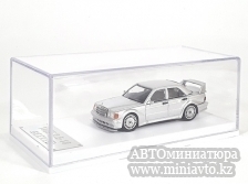 Автоминиатюра модели - Mercedes-Benz 190E W201 2,5-16 Evolution silver 1:64 SEEKER