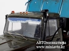 Автоминиатюра модели - ГАЗ 3309 самосвал "Перевозка чернозёма"Работы мастера Юрия Родионова