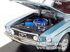 Автоминиатюра модели - FORD Mustang GT COBRA JET 1968 BLUE 1:18 Maisto