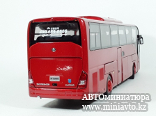 Автоминиатюра модели - Yutong ZK6122H9 Red 1:42 China Promo Models