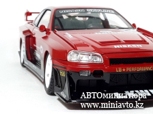 Автоминиатюра модели - Nissan Skyline GT-R S-15 (R34) 1:18 CPM junior series