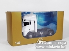 Автоминиатюра модели - MAN TGX 18.480 white 1:43 China Promo Models