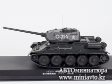 Автоминиатюра модели - Tank T 34-85 1945 ,серия Legendary WWII Tanks 1:43 Altaya