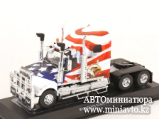 Автоминиатюра модели - Western Star 4900 American Eagle 2015 white/blue/red 1:43 Hachette trucks