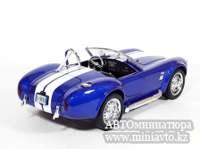 Автоминиатюра модели - SHELBY Cobra 427S/C 1965 blue 1:24 CPM junior series