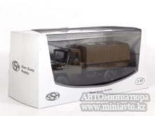 Автоминиатюра модели - ГАЗ-33081 4х4 (двигатель Д-245.7 Diesel Turbo) с тентом хаки SSM