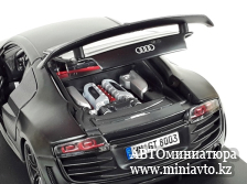 Автоминиатюра модели - Audi R8 GT V10 Matte Black 1:18 Maisto