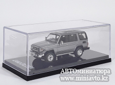 Автоминиатюра модели - Toyota Land Cruiser LC 70 grey 1:64 Hobby Japan