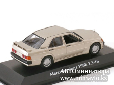 Автоминиатюра модели - Mercedes 190E 2.3-16 W201 1984 champagne 1:43 Maxichamps