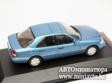 Автоминиатюра модели - Mercedes-Benz C200 ( W202 ) 1994 blue Altaya