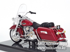 Автоминиатюра модели - Harley-Davidson FLHR Road King 1999 red 1:18 Maisto