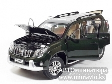 Автоминиатюра модели - Toyota Land Cruiser PRADO 2014 DARK GREEN 1:18 China Promo Models