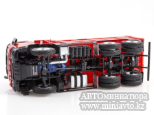 Автоминиатюра модели - KамАЗ-65952 самосвал красный 1:43 ПАО КАМАЗ