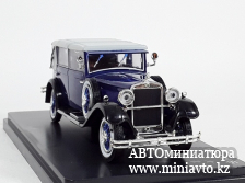 Автоминиатюра модели - SKODA 860 1932 blue/grey 1:43 Abrex