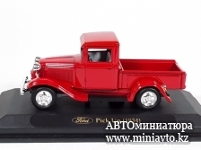 Автоминиатюра модели - FORD Pick Up (1934), red Yat Ming