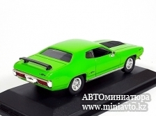 Автоминиатюра модели - PLYMOUTH GTX (1971),green Yat Ming