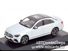 Автоминиатюра модели - Mercedes E-Class W213 Saloon 2019 silver  1:43 i-Scale