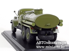 Автоминиатюра модели - ЗиЛ-157 топливозаправщик АЦ-4,3 хаки 1:43 SSM