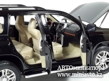 Автоминиатюра модели - Toyota Land Cruiser PRADO 2014 Black 1:18 China Promo Models