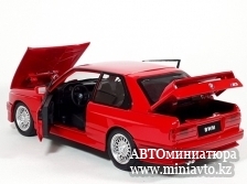 Автоминиатюра модели - BMW M3 E30 red 1:24 CPM junior series