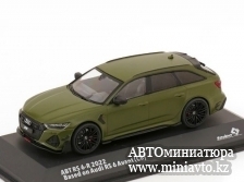 Автоминиатюра модели - Audi RS6-R oliv 1:43 Solido