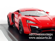Автоминиатюра модели - Lykan Hypersport Fast & Furious 7 Red 1:18 Jada Toys
