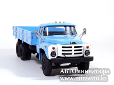 Автоминиатюра модели - ЗиЛ-133ГЯ бортовой голубой 1:43 SSM