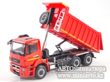 Автоминиатюра модели - КАМАЗ-6520-21010-53 красный 1:43 ПАО КАМАЗ