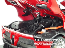 Автоминиатюра модели - Ferrari FXX K  red-black #10  2014  1:18 Bburago