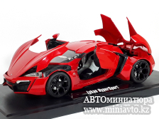 Автоминиатюра модели - Lykan Hypersport Fast & Furious 7 Red 1:18 Jada Toys