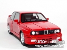 Автоминиатюра модели - BMW M3 E30 red 1:24 CPM junior series