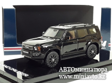 Автоминиатюра модели - Toyota Land Cruiser 250 black 1:64 Hobby Japan